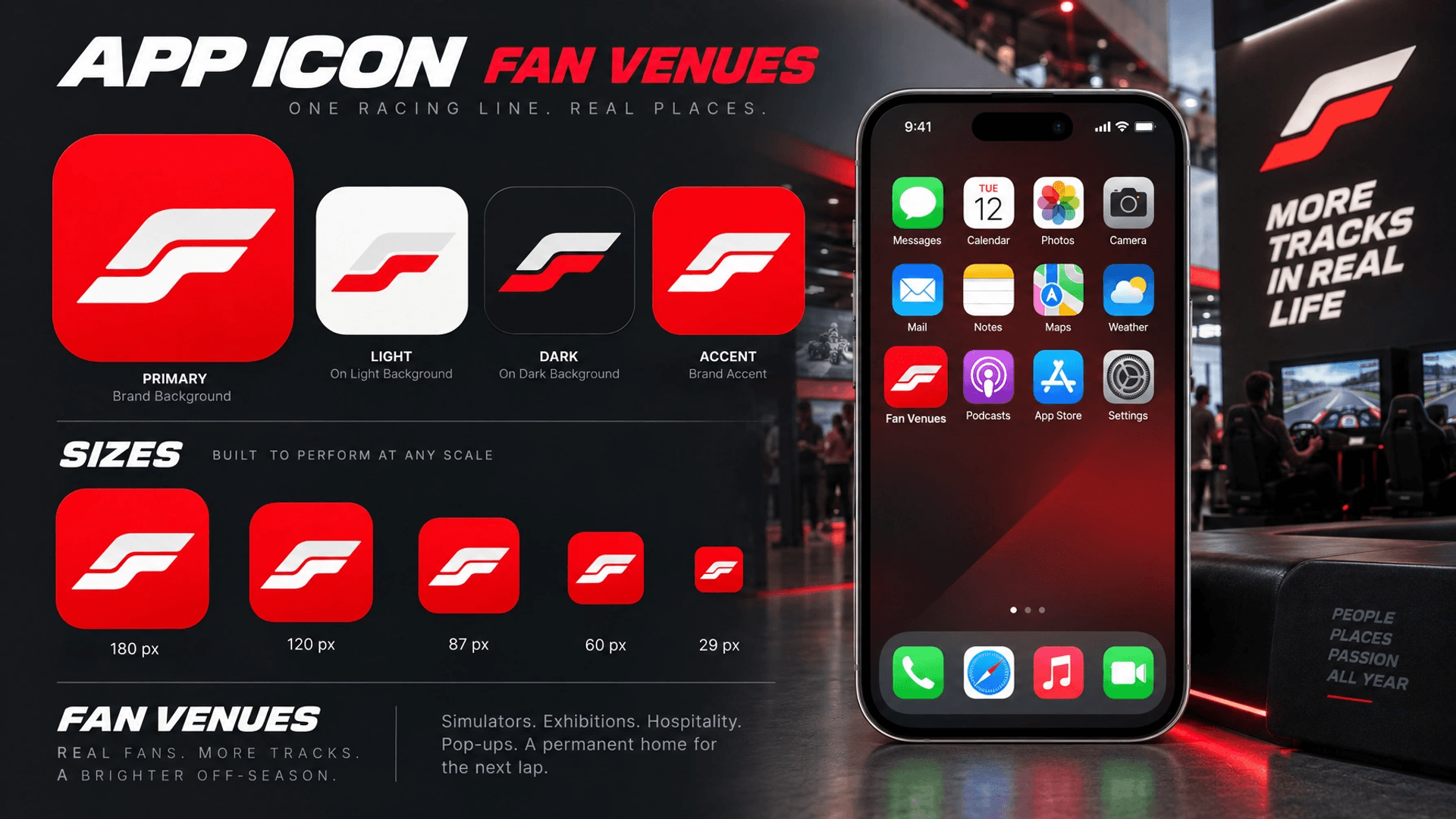 Fan Venues app icon