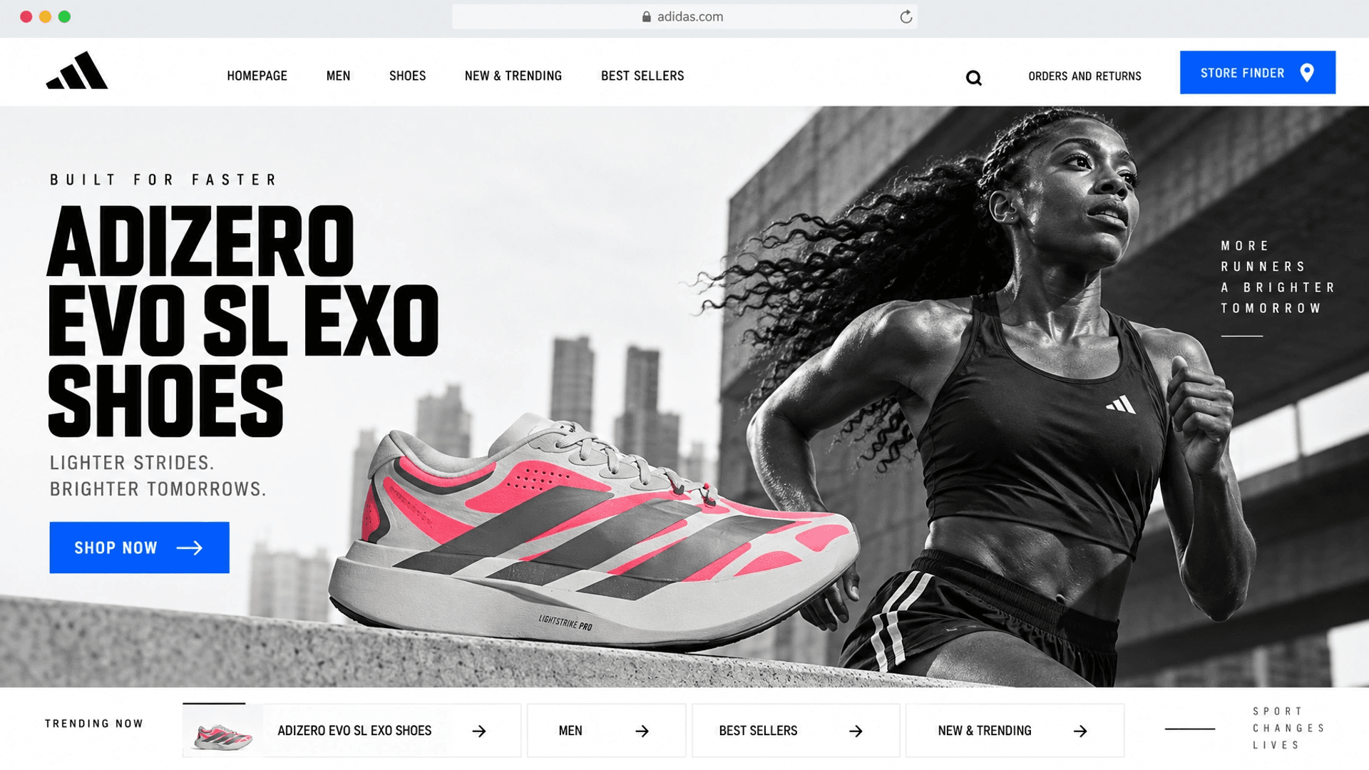 Adidas digital web