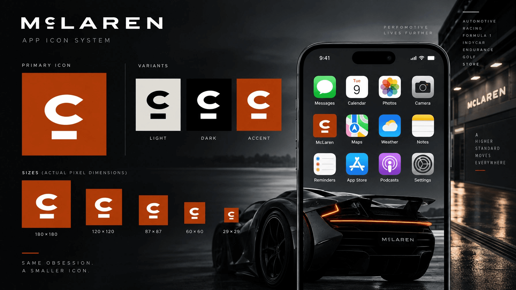 McLaren app icon