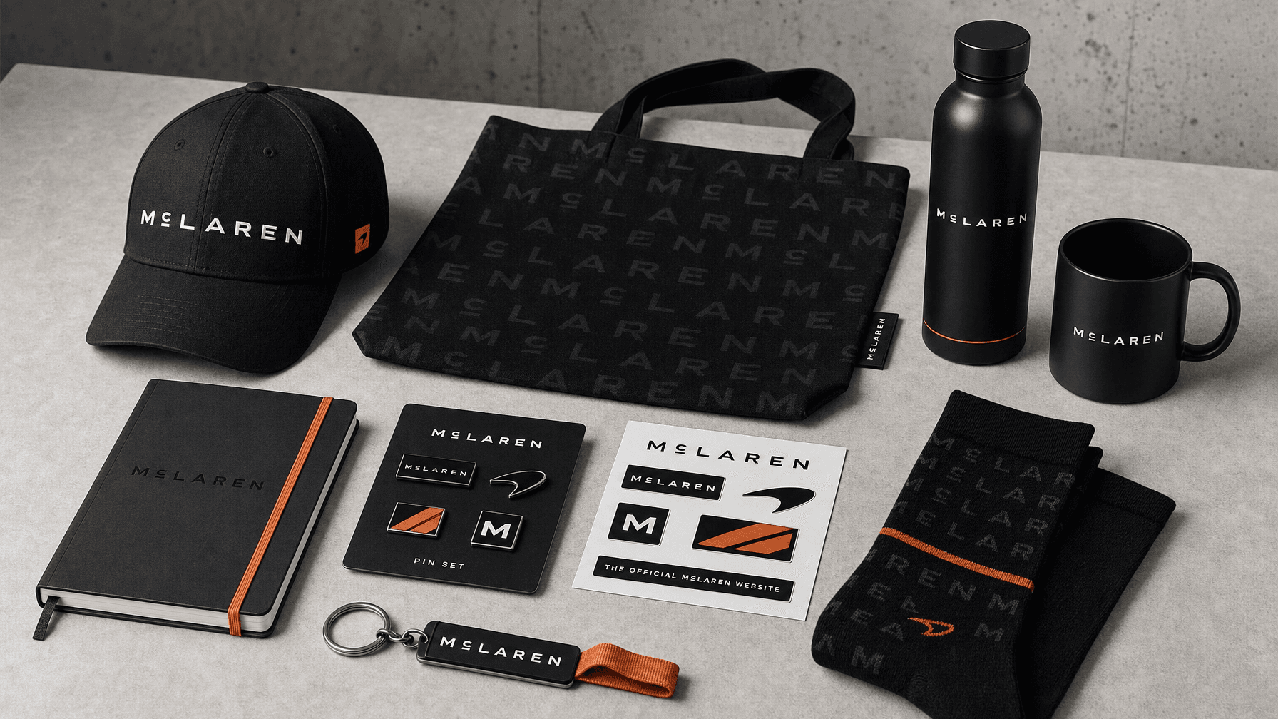 McLaren merch collection