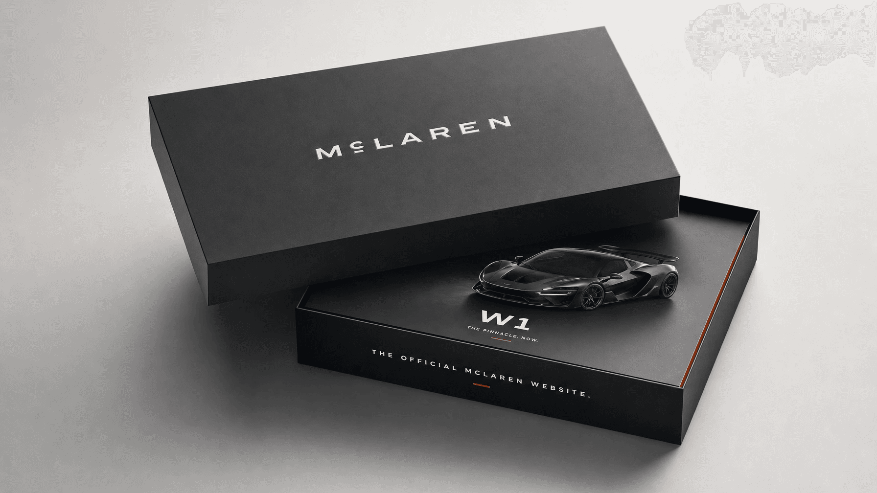 McLaren packaging box