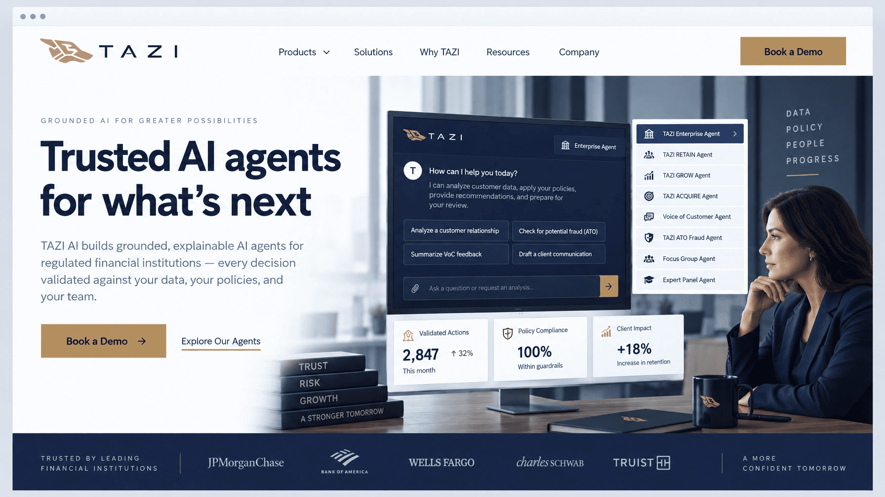 Tazi AI digital web