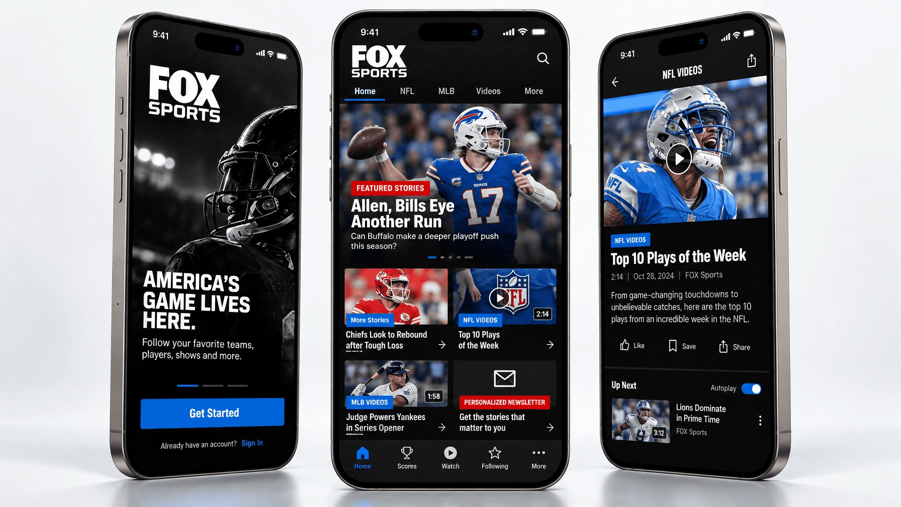 Fox Sports digital app