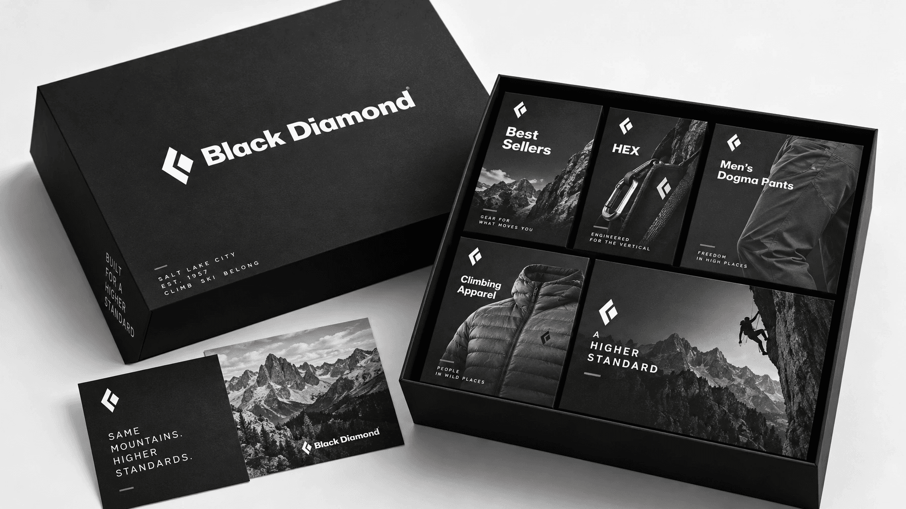 Black Diamond packaging box