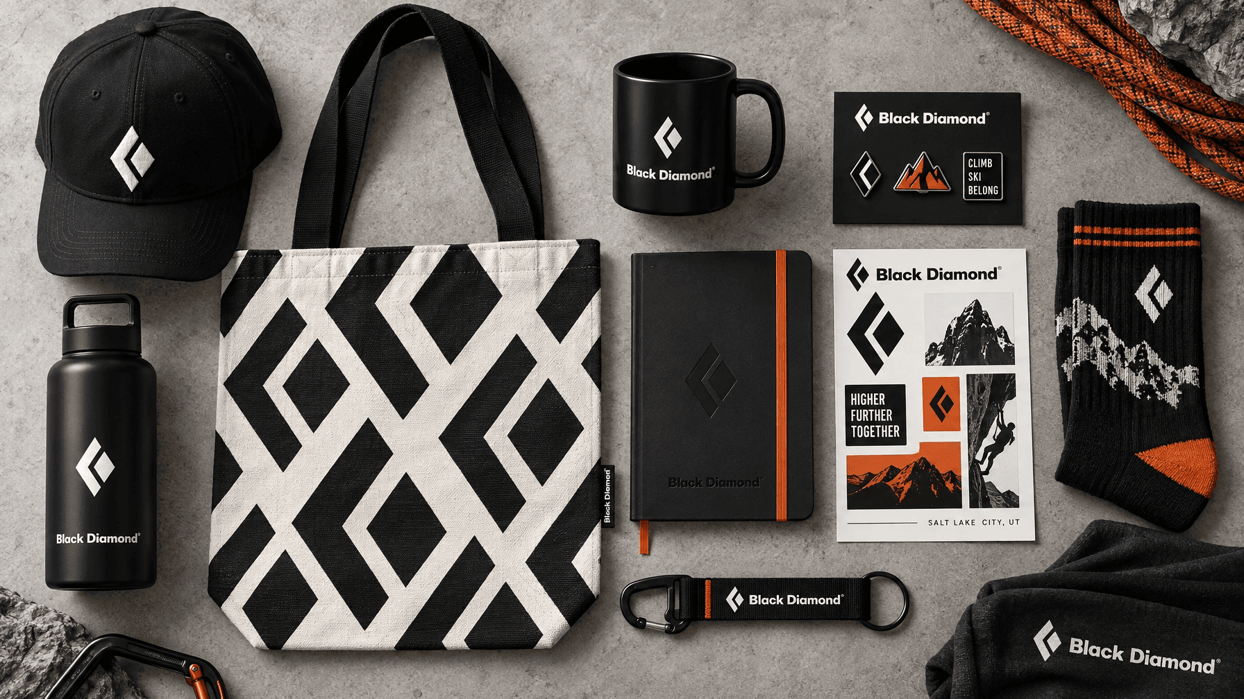 Black Diamond merch collection