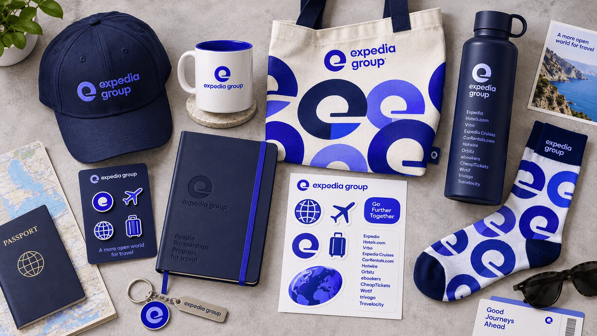 Expedia Group merch collection