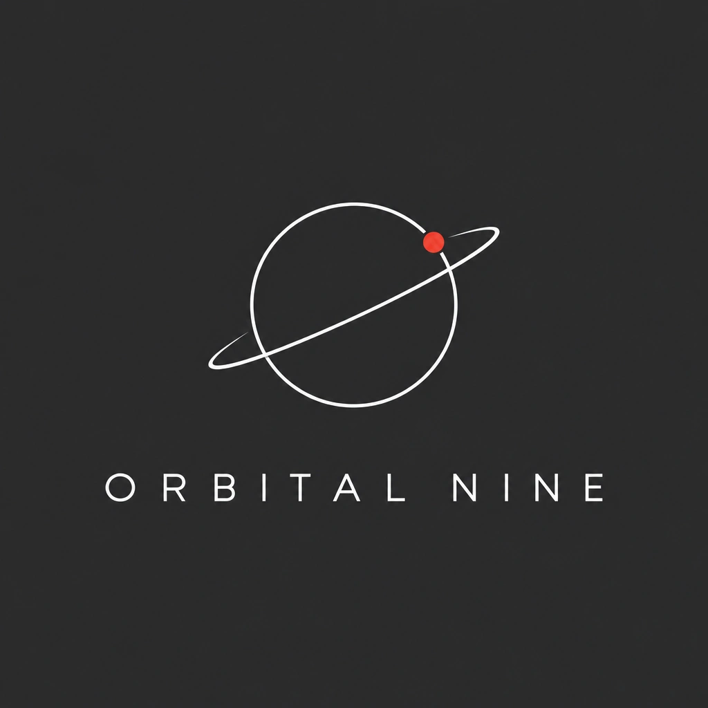 Orbital Nine orbit mark on graphite